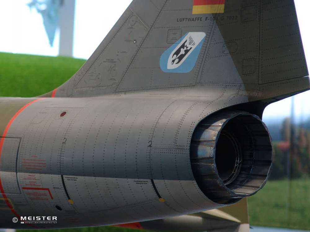 Lackierservice_Flugzeugmodelle_Starfighter F-104